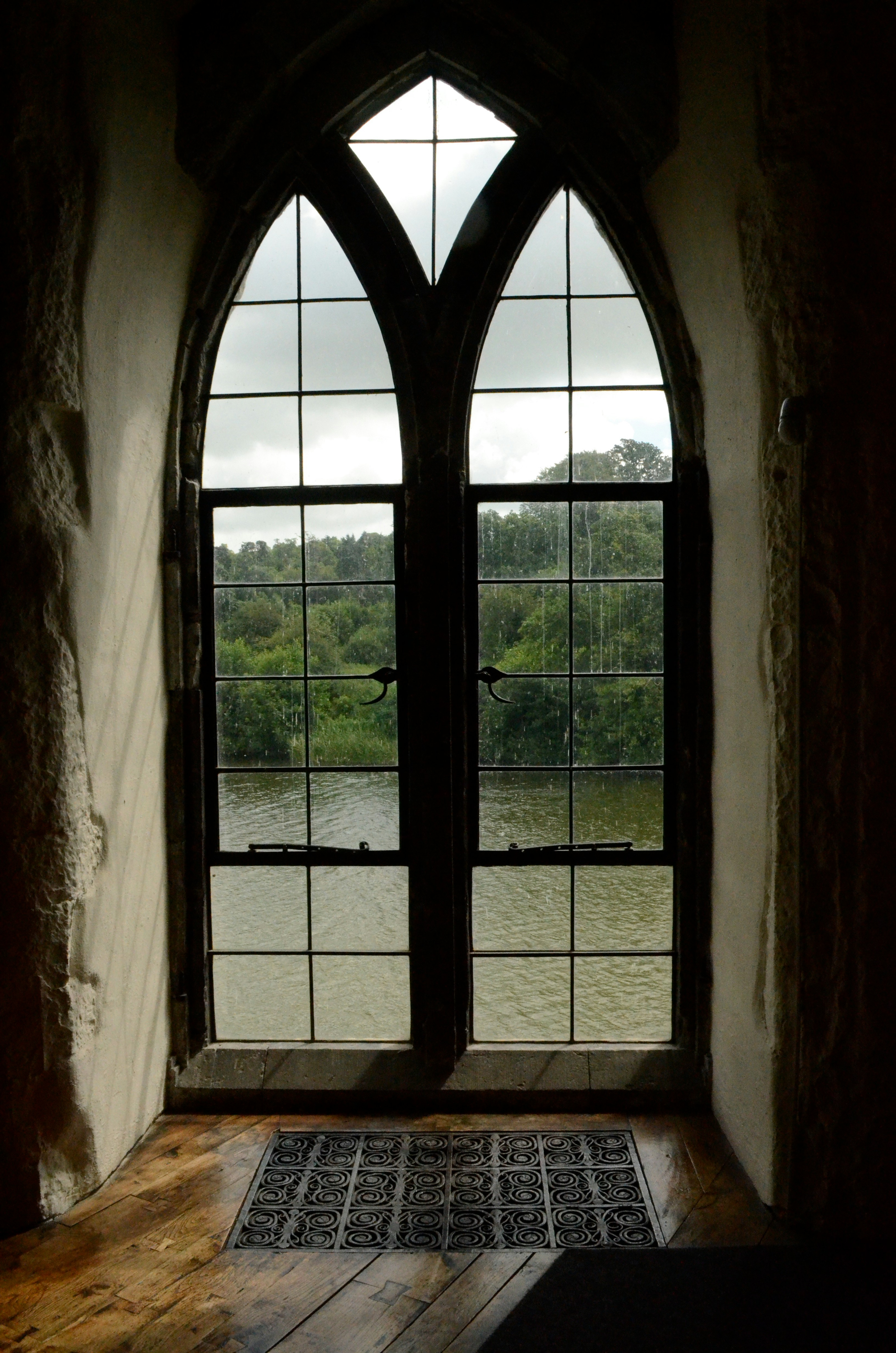 A castle window